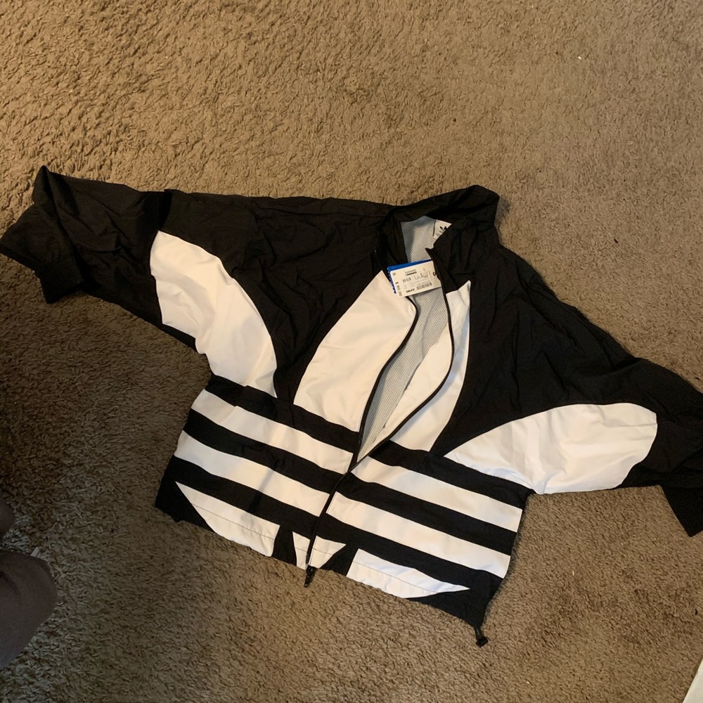 Adidas crop jacket